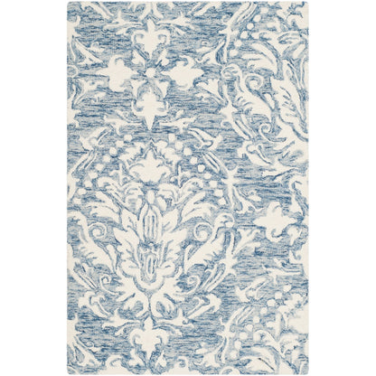 Tapis en laine moderne à motif floral Ambroisine fait main SAFAVIEH