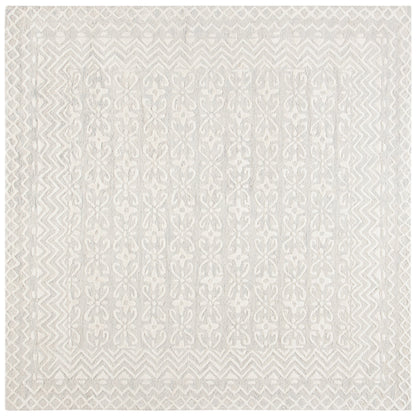 Tapis en laine moderne à motif floral Barbara, fait main, SAFAVIEH