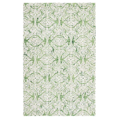 Tapis en laine moderne à motif floral SAFAVIEH fait main Blossom Cateluta