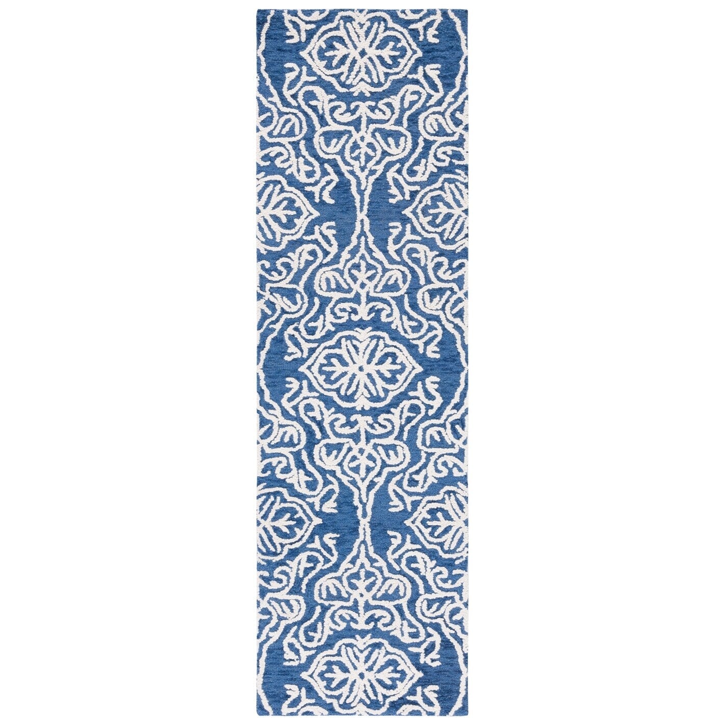 Tapis en laine moderne à motif floral SAFAVIEH fait main Blossom Cateluta