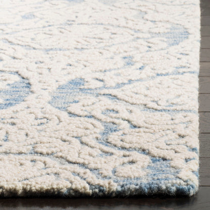Tapis en laine moderne à motif floral SAFAVIEH fait main Blossom Cateluta