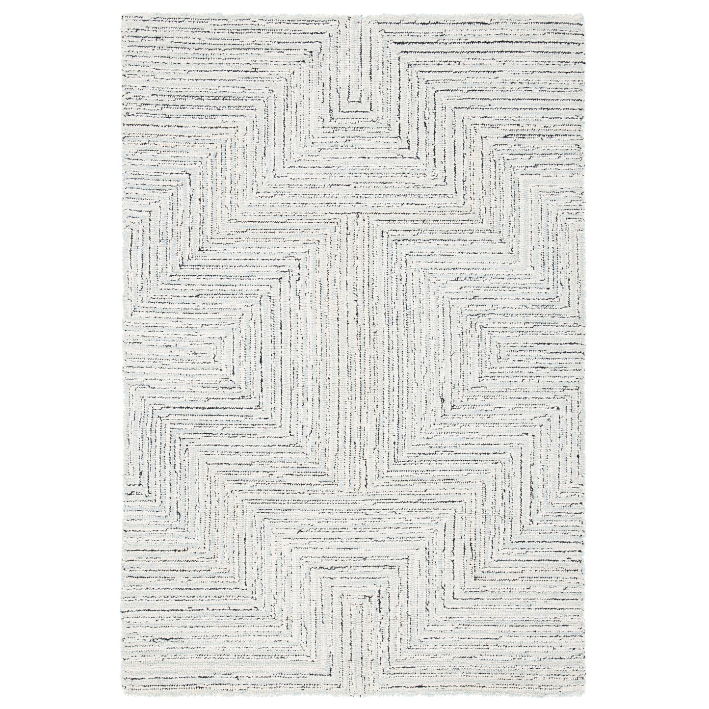 Tapis en laine moderne à motif floral SAFAVIEH fait main Blossom Cateluta