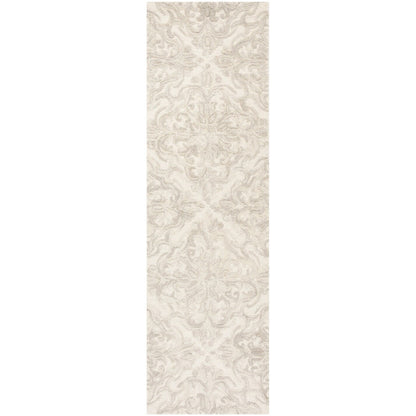 Tapis en laine moderne à motif floral Gertrida, fait main par SAFAVIEH