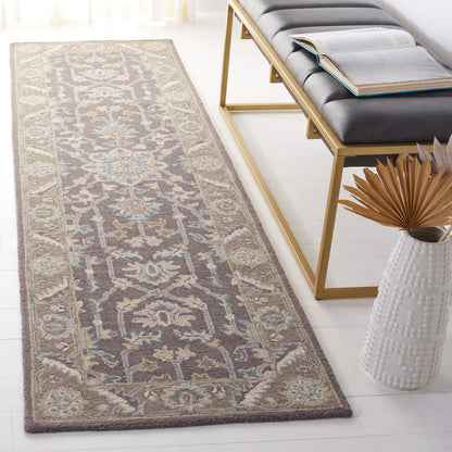 Tapis en laine moderne à motif floral SAFAVIEH fait main Blossom Gulperi