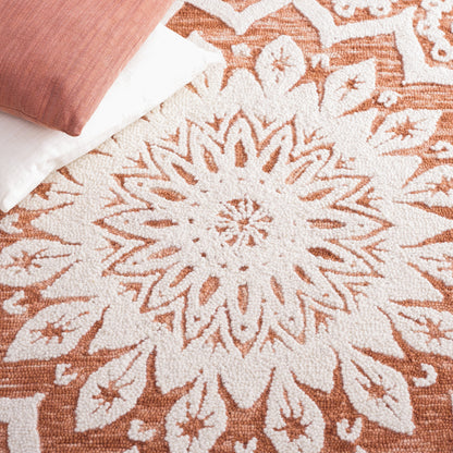 Tapis en laine SAFAVIEH Blossom Oriella fait main, motif floral moderne