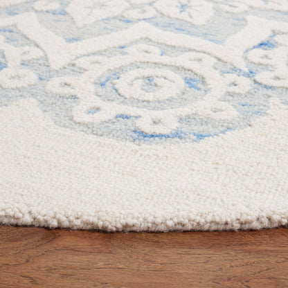Tapis en laine SAFAVIEH Blossom Oriella fait main, motif floral moderne