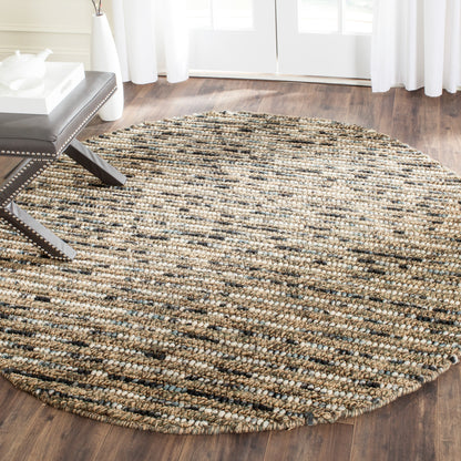 SAFAVIEH Tapis bohème fait à la main en jute et en laine Jelisava