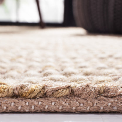 SAFAVIEH Tapis bohème fait à la main en jute et en laine Jelisava