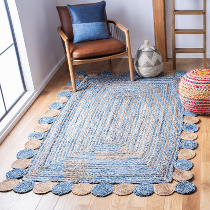 Tapis en jute côtier SAFAVIEH fait main, style Cape Cod Diora