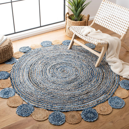 Tapis en jute côtier SAFAVIEH fait main, style Cape Cod Diora