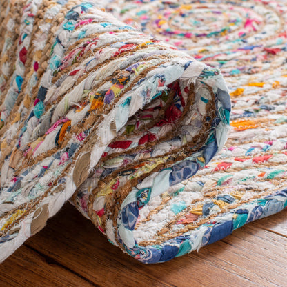 Tapis en jute côtier Eulogia de Cape Cod, fait main par SAFAVIEH