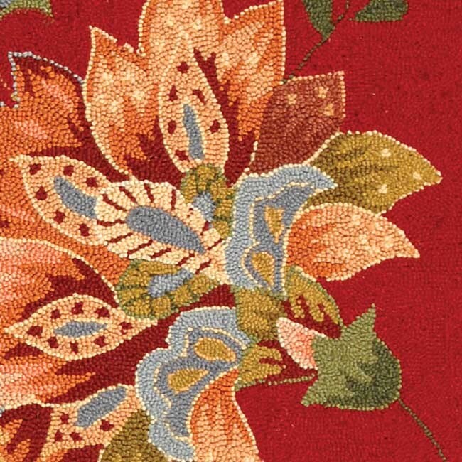 SAFAVIEH Chelsea Klavdia fait à la main en laine florale de campagne française