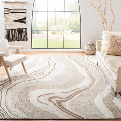 Tapis en laine SAFAVIEH fait main Fifth Avenue Klari Moderne Abstrait