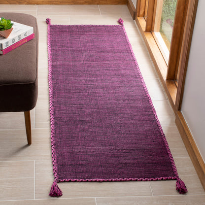 Tapis décontracté en coton tissé à plat SAFAVIEH Montauk Jahi à carreaux, fait main