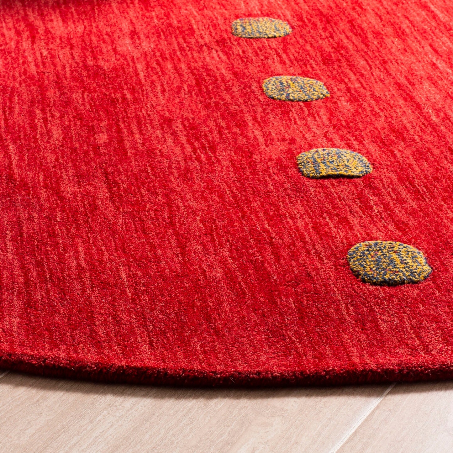 Tapis moderne en laine SAFAVIEH, fait main, motif coquelicot de l'Himalaya
