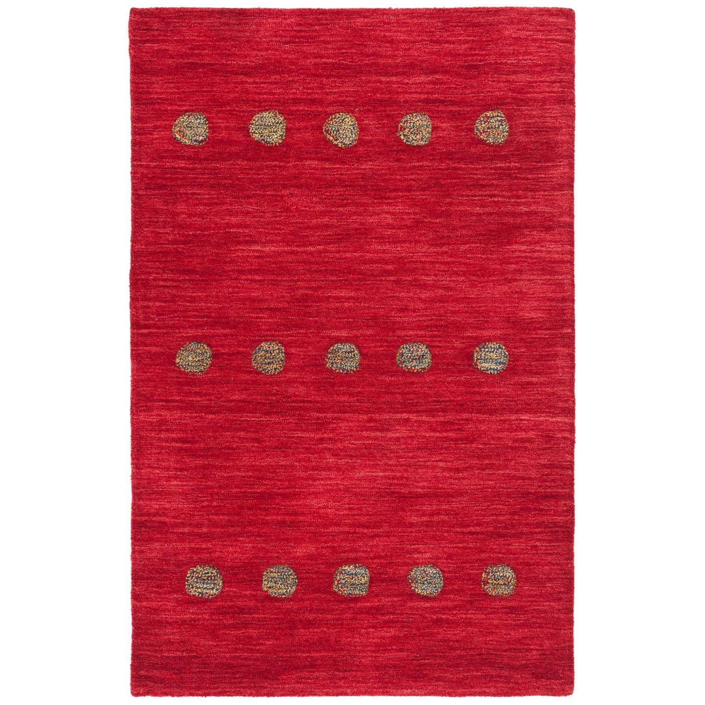 Tapis moderne en laine SAFAVIEH, fait main, motif coquelicot de l'Himalaya