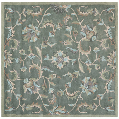 Tapis en laine à motif floral champêtre SAFAVIEH fait main, style jardin aase