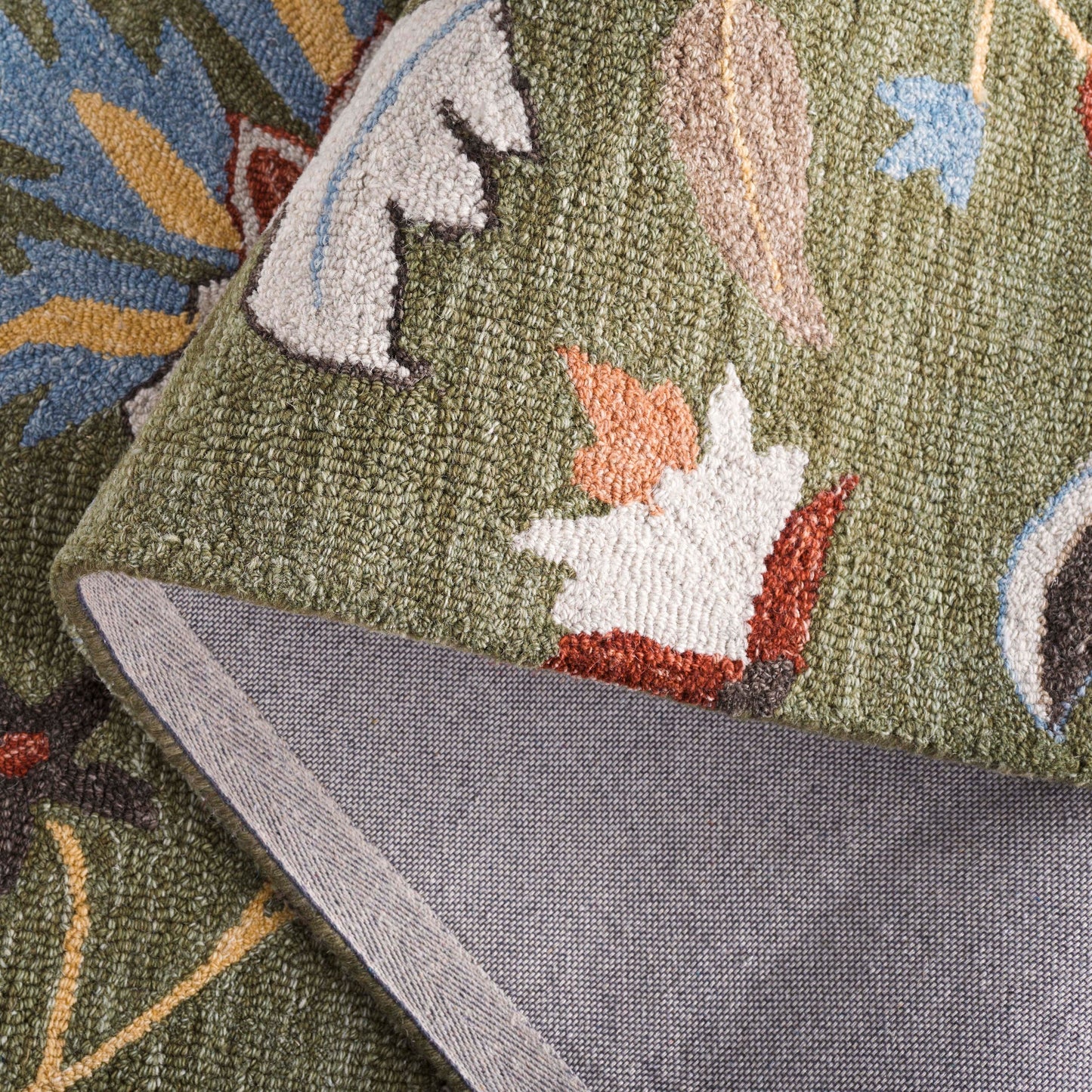 Tapis en laine fait main SAFAVIEH Jardin Asya Country