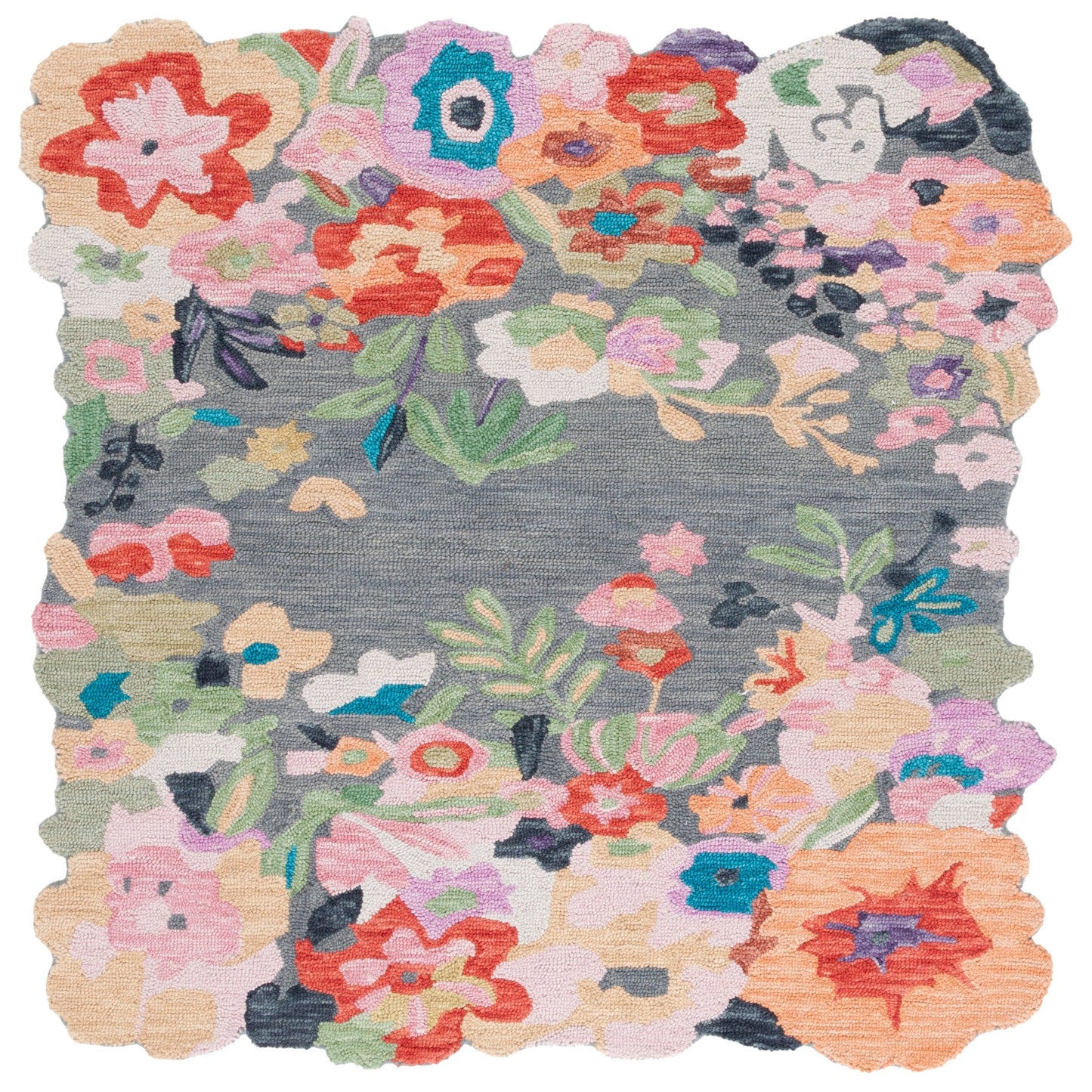 Tapis en laine SAFAVIEH fait main Jardin Malfrid Country