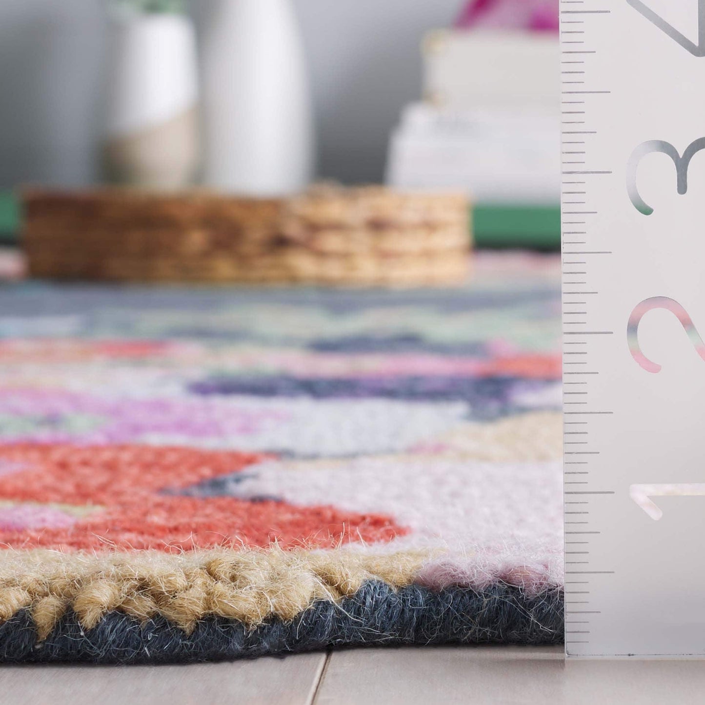 Tapis en laine SAFAVIEH fait main Jardin Malfrid Country