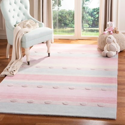 Tapis en laine Kayli pour enfants, fait main, SAFAVIEH