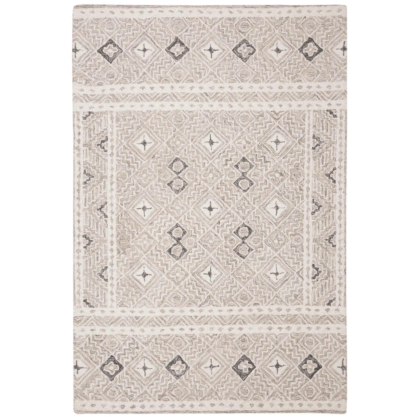 Tapis SAFAVIEH en laine Lutetia micro-bouclée faite à la main