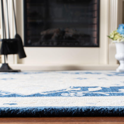 Tapis SAFAVIEH en laine Selveta micro-bouclée faite à la main