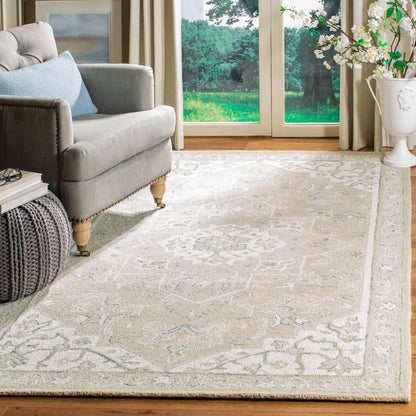 Tapis SAFAVIEH en laine Selveta micro-bouclée faite à la main
