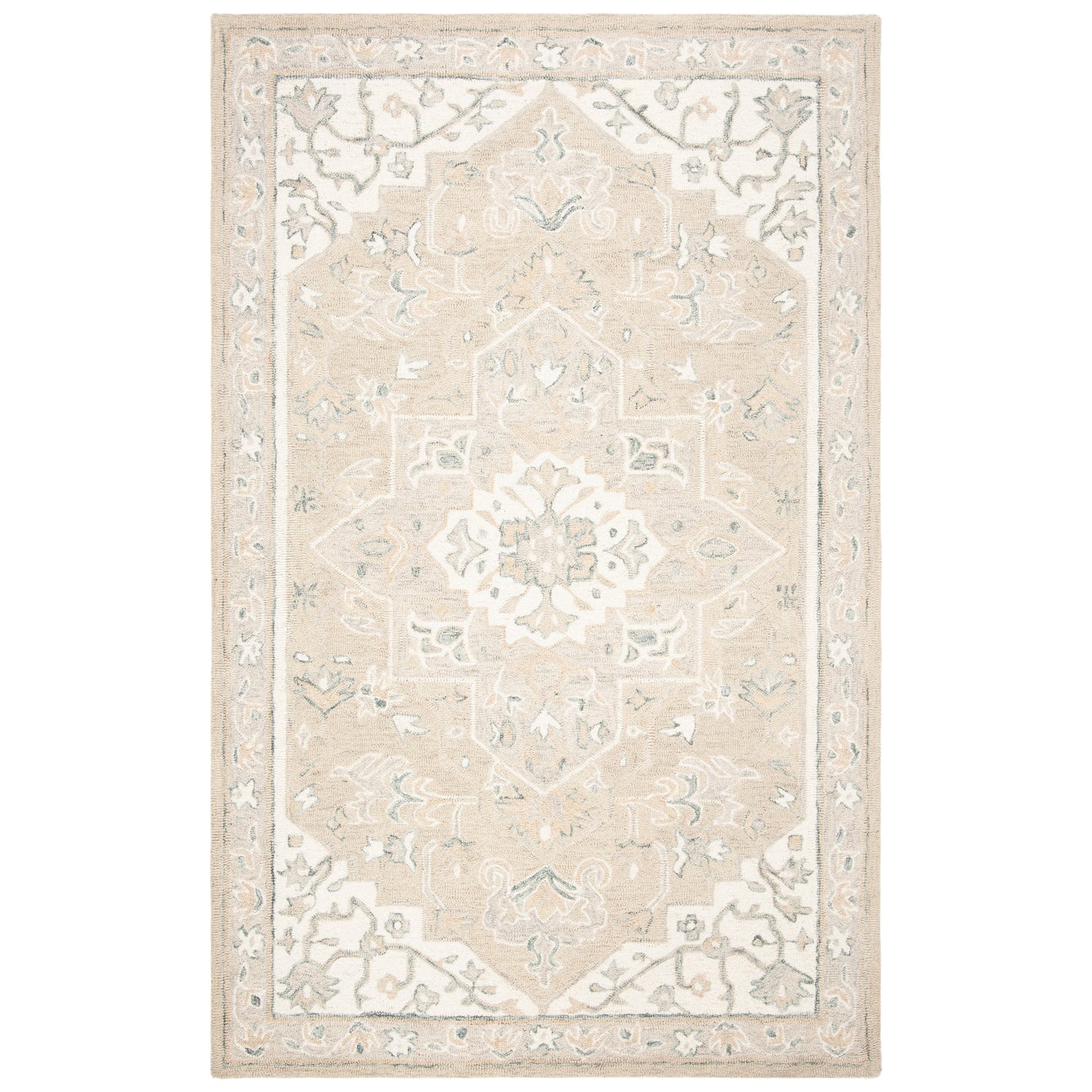 Tapis SAFAVIEH en laine Selveta micro-bouclée faite à la main