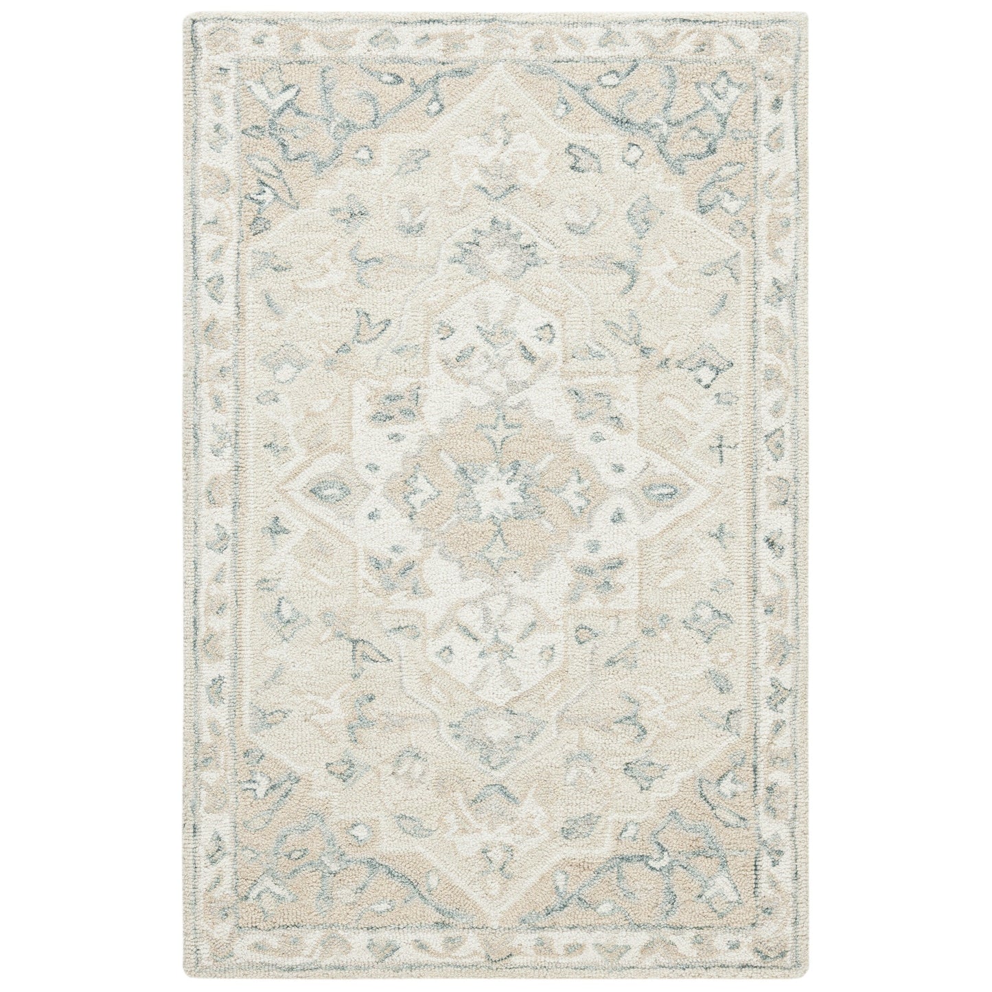 Tapis SAFAVIEH en laine Selveta micro-bouclée faite à la main