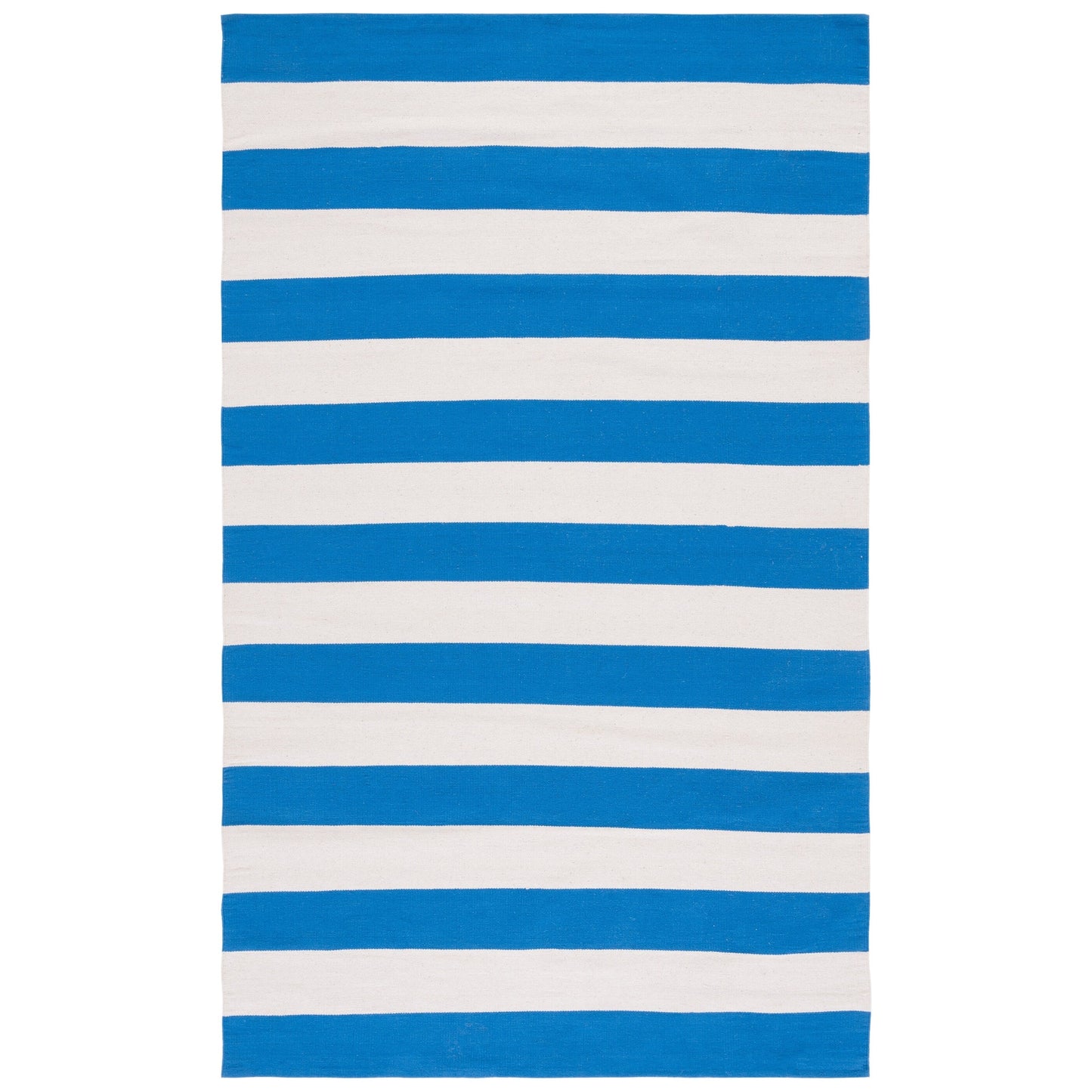 Tapis SAFAVIEH Montauk à rayures Geltrude en coton tissé plat fait main