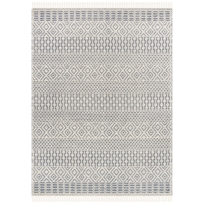 Tapis à franges en laine Natura Estel fait main SAFAVIEH