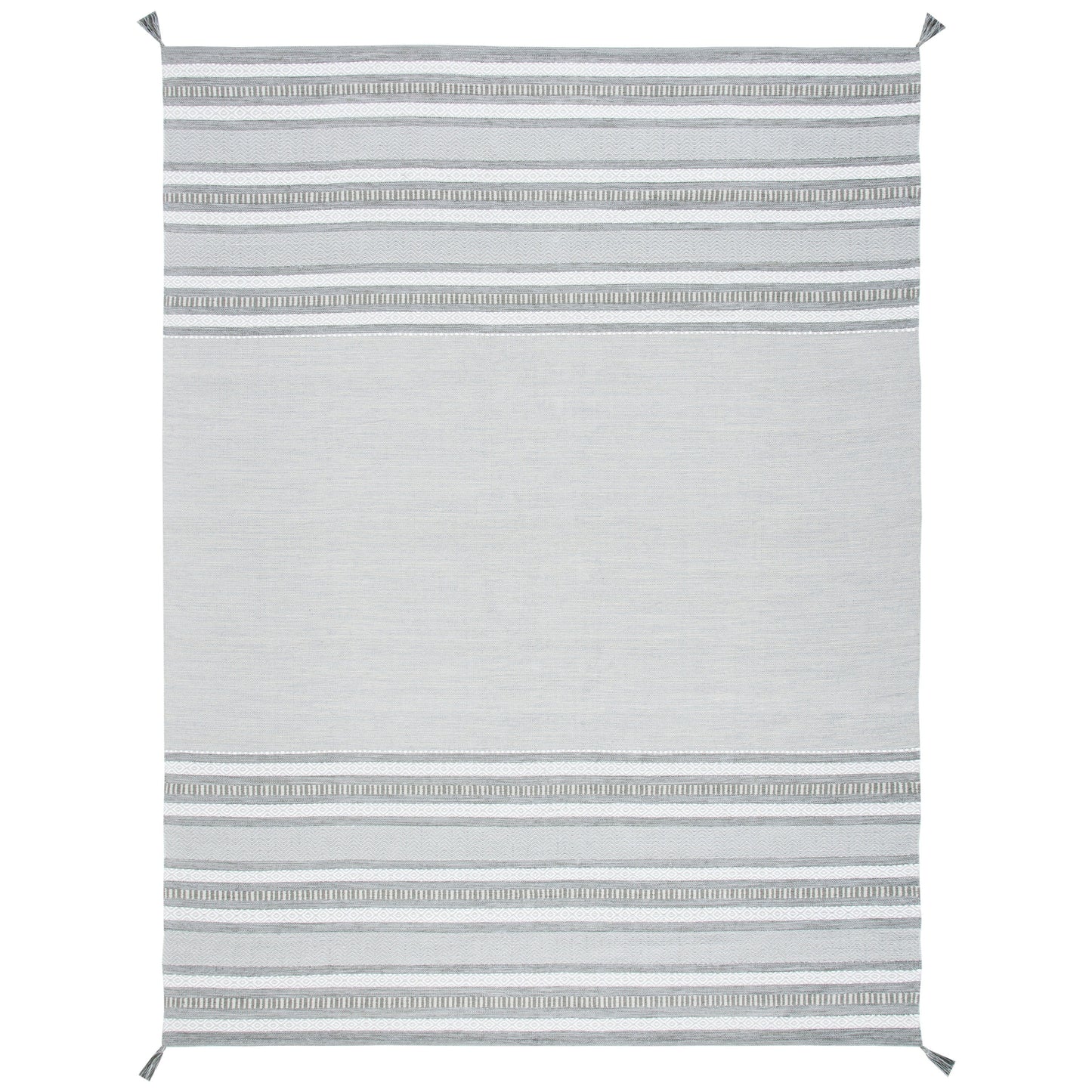 Tapis rond en jute à bordure Jolette en fibres naturelles fait main SAFAVIEH