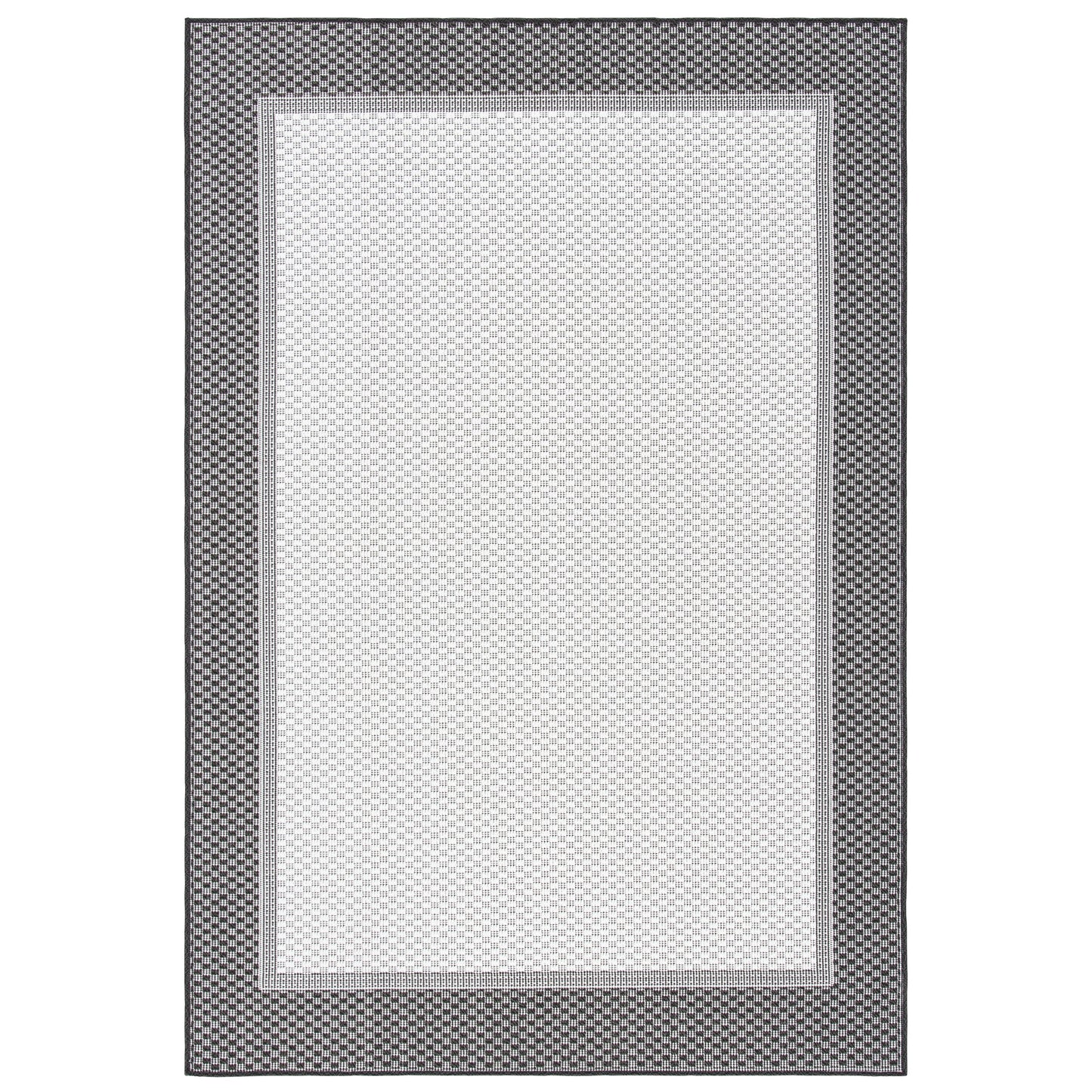 Tapis rond en jute à bordure Jolette en fibres naturelles fait main SAFAVIEH