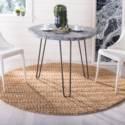 SAFAVIEH Tapis en jute Zaniyah en fibre naturelle fait à la main