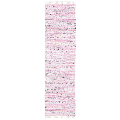 Tapis en coton à rayures scintillantes fait main SAFAVIEH