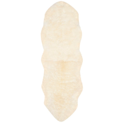 Tapis Brittnie en peau de mouton véritable, fait main par SAFAVIEH
