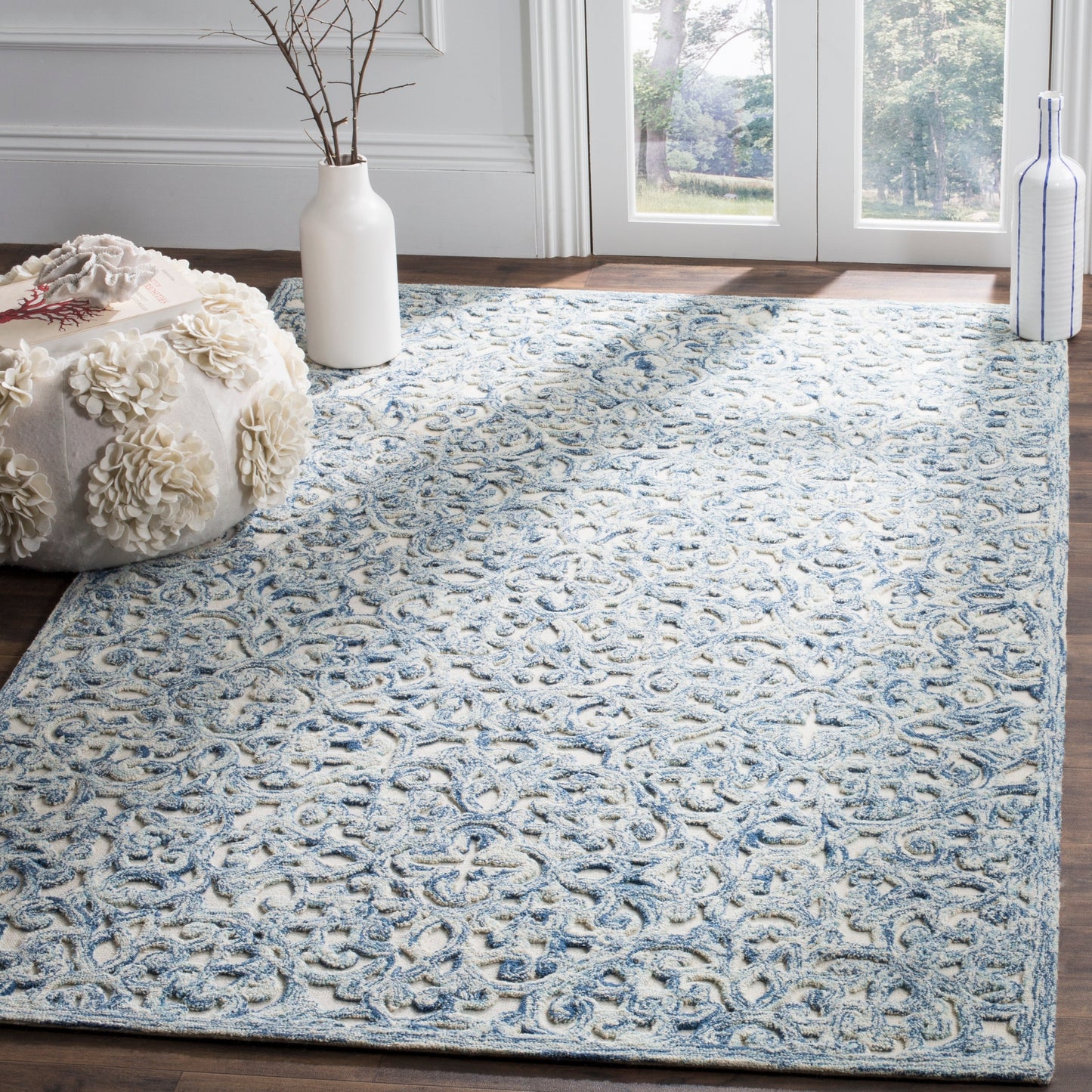 Tapis moderne en laine SAFAVIEH fait main Trace Racheal