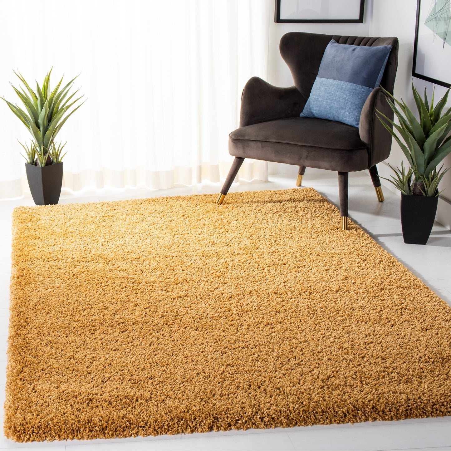Tapis SAFAVIEH Hudson Shag Debi de 5 cm d'épaisseur