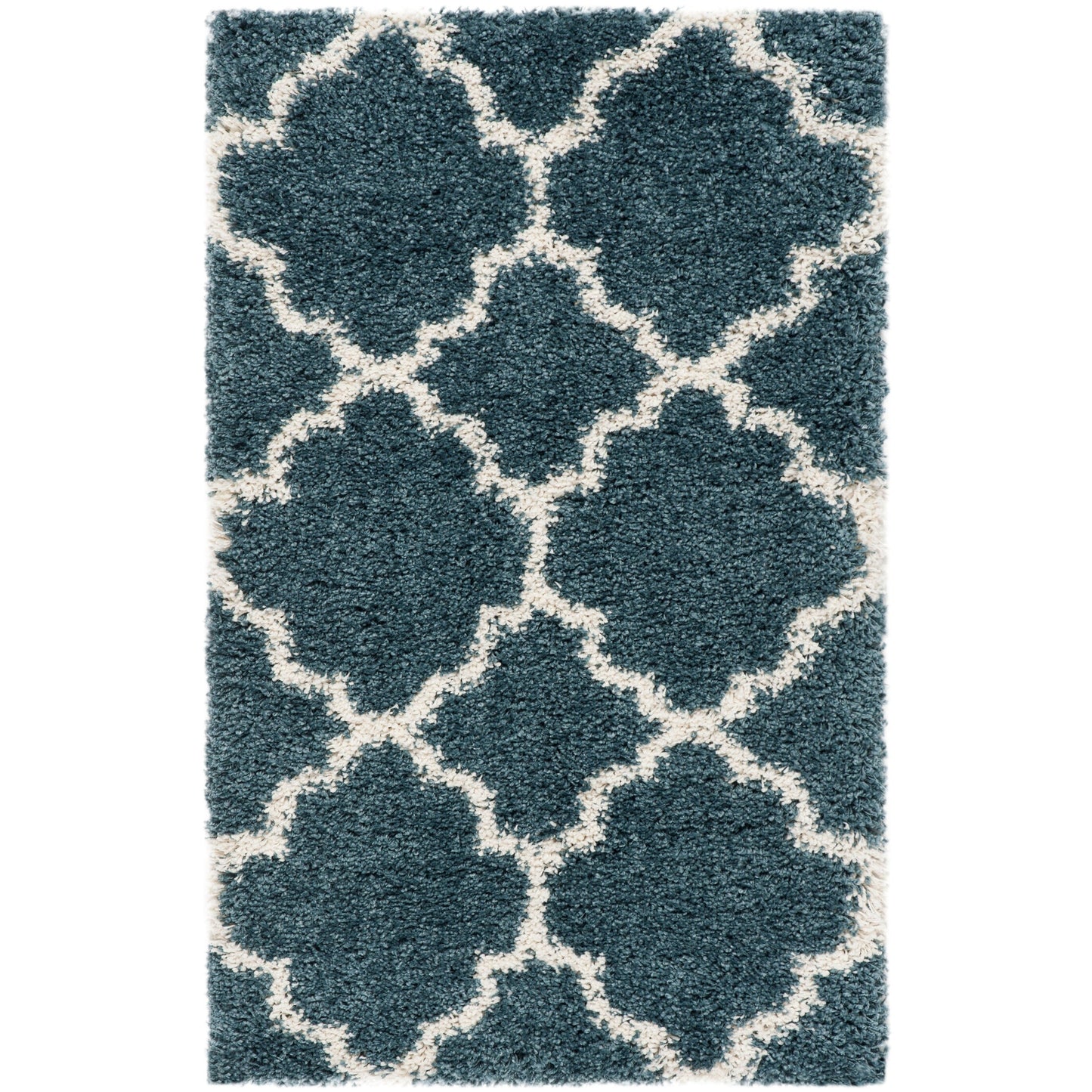 Tapis SAFAVIEH Hudson Shag Jeryl Glam Trellis de 5 cm d'épaisseur