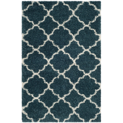 Tapis SAFAVIEH Hudson Shag Jeryl Glam Trellis de 5 cm d'épaisseur
