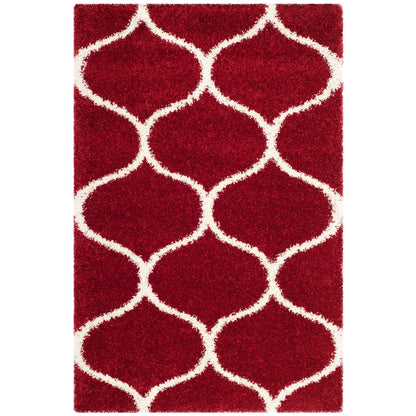 Tapis SAFAVIEH Hudson Shag Pushpa Trellis de 5 cm d'épaisseur
