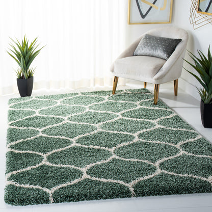 Tapis SAFAVIEH Hudson Shag Pushpa Trellis de 5 cm d'épaisseur
