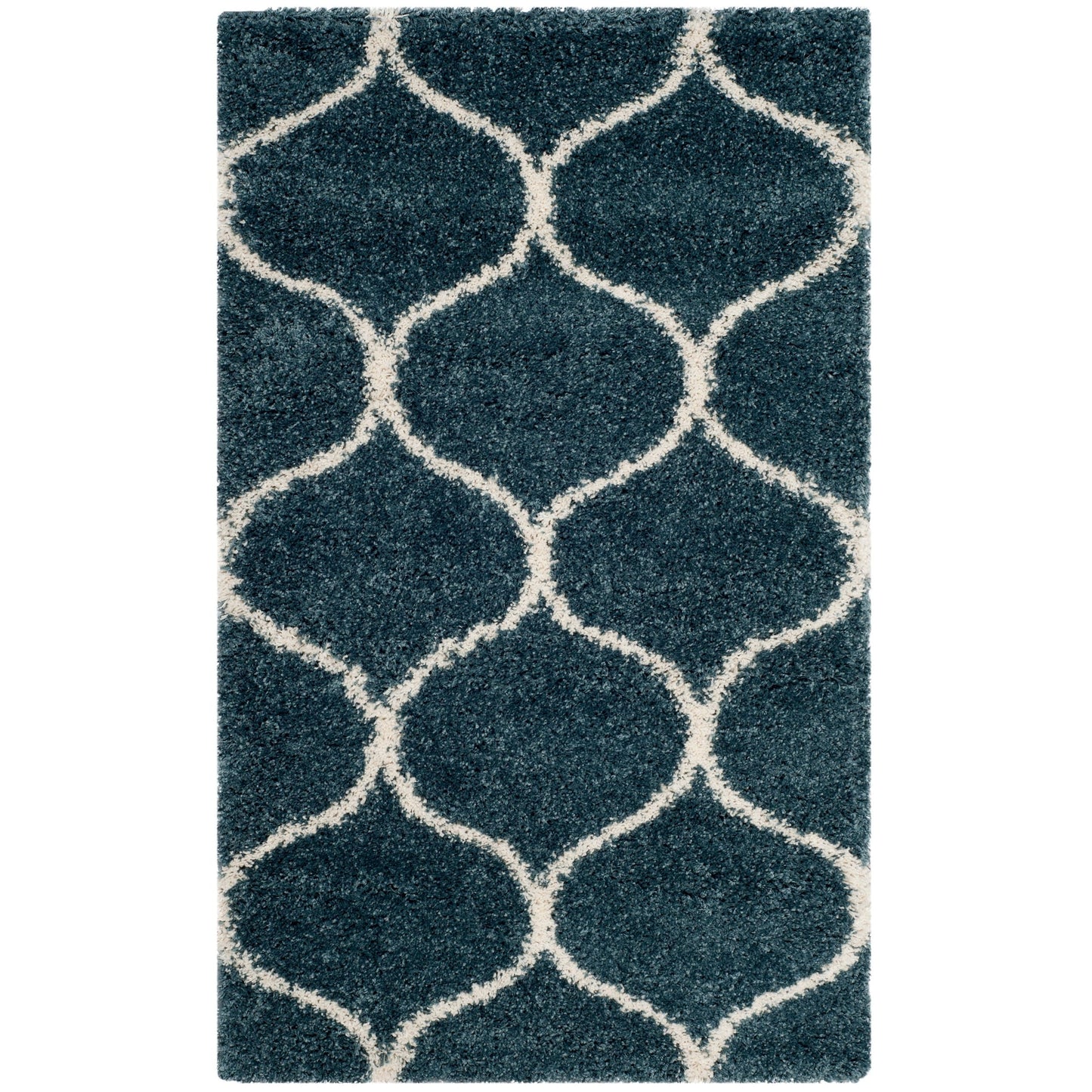 Tapis SAFAVIEH Hudson Shag Pushpa Trellis de 5 cm d'épaisseur