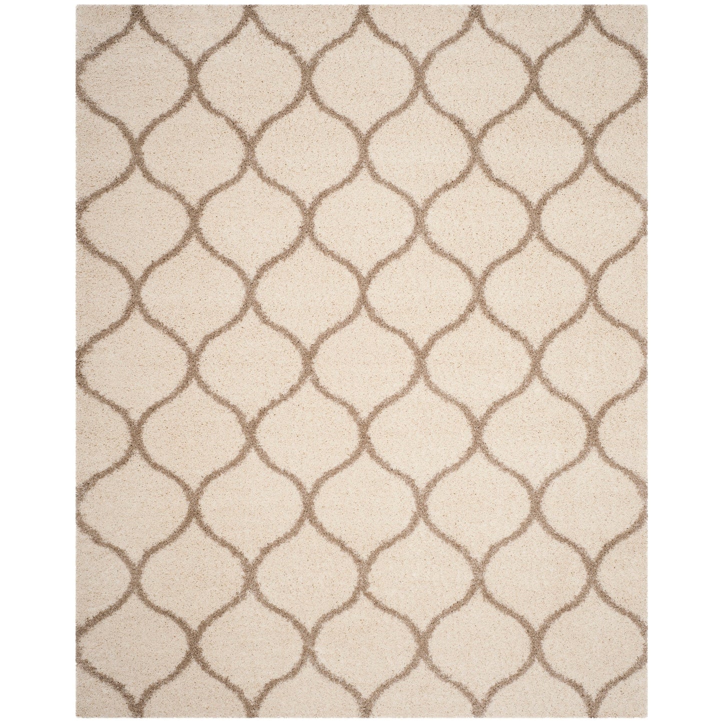 Tapis SAFAVIEH Hudson Shag Pushpa Trellis de 5 cm d'épaisseur