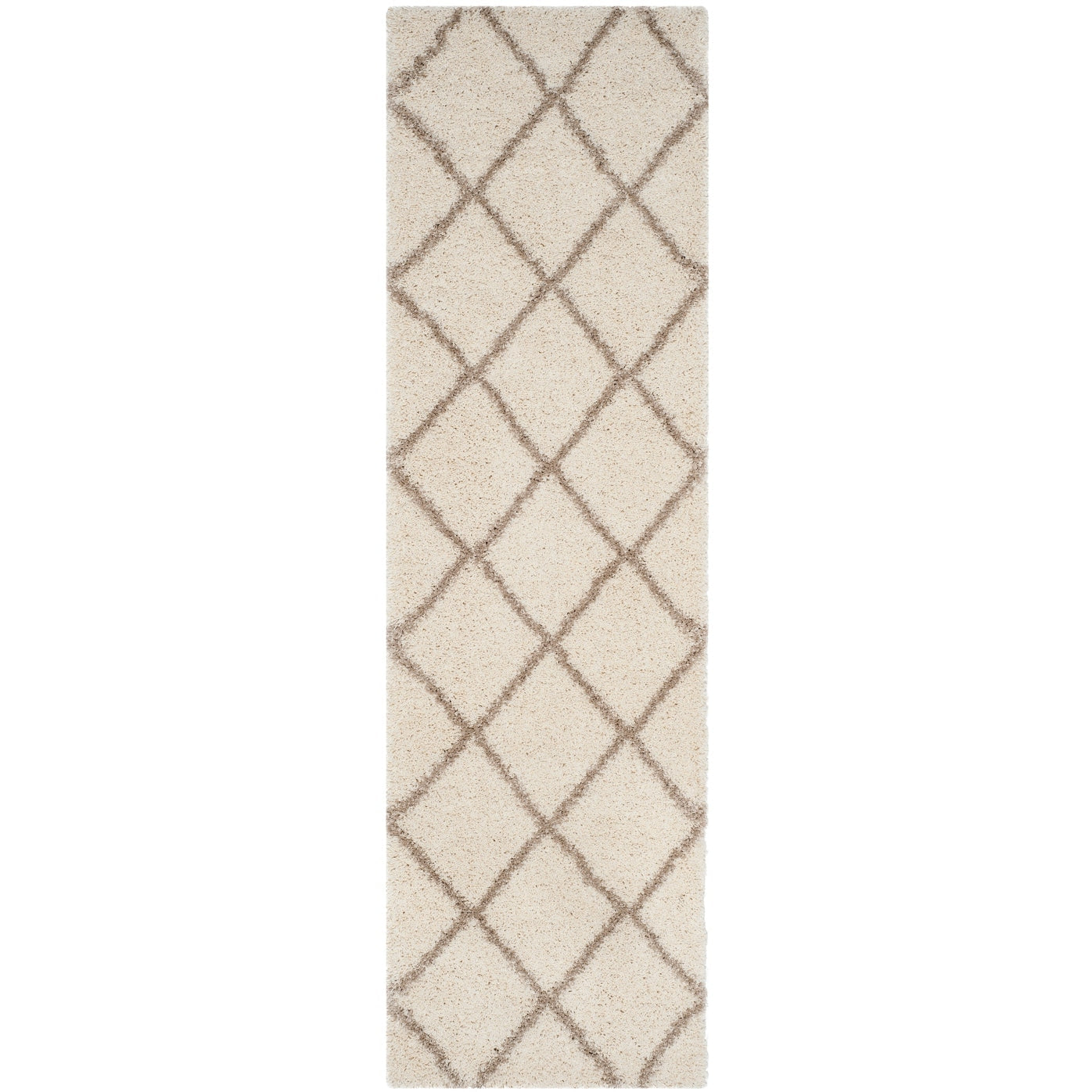 Tapis SAFAVIEH Hudson Shag Raili Diamond Trellis de 5 cm d'épaisseur