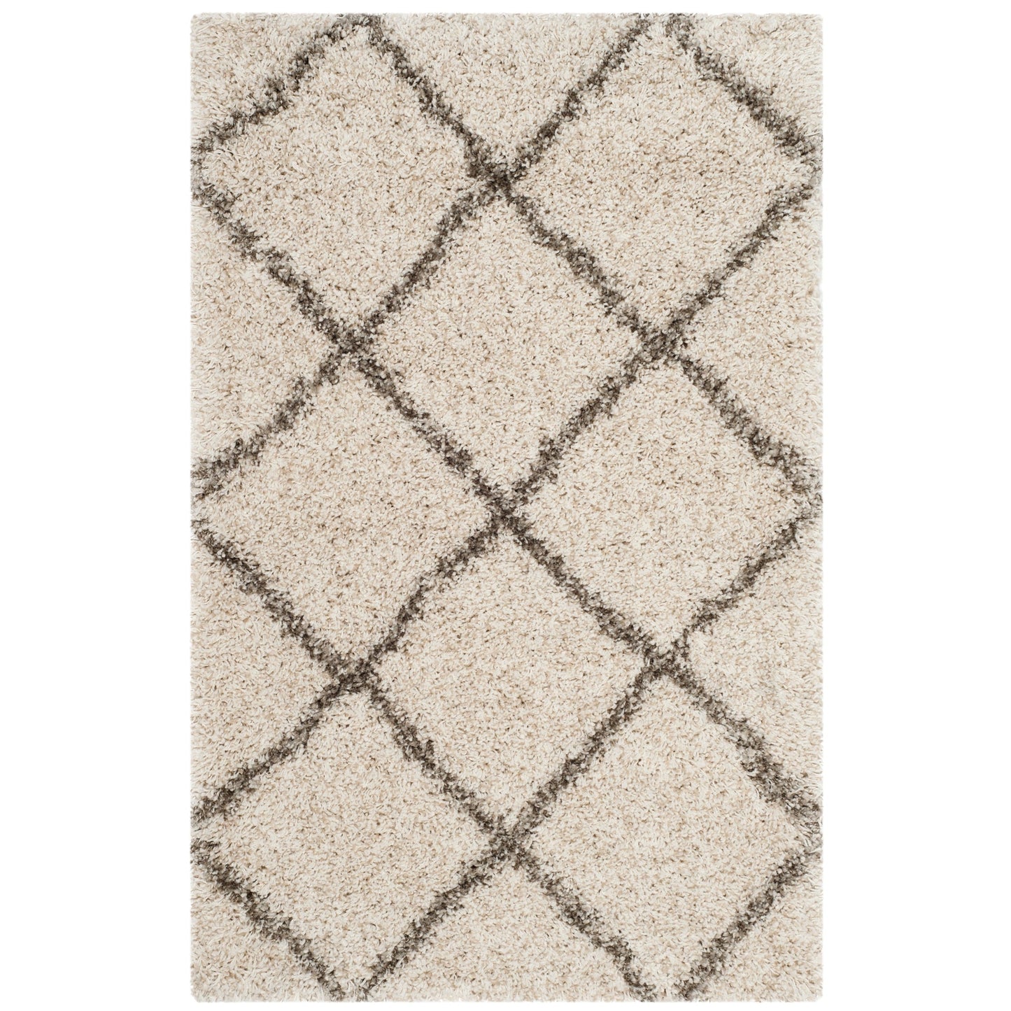 Tapis SAFAVIEH Hudson Shag Raili Diamond Trellis de 5 cm d'épaisseur