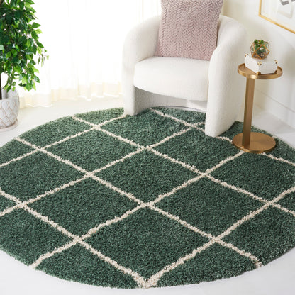 Tapis SAFAVIEH Hudson Shag Raili Diamond Trellis de 5 cm d'épaisseur
