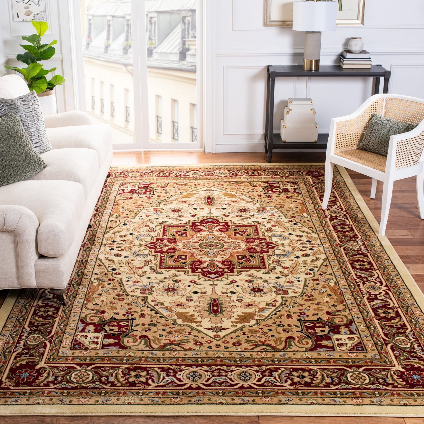 Tapis SAFAVIEH Lyndhurst Laquita à médaillon oriental traditionnel