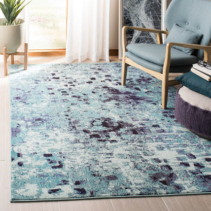 Tapis SAFAVIEH Madison Cherie moderne abstrait aquarelle
